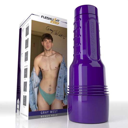 Gray West Fleshlight Bonus Hole Allure Fleshlight