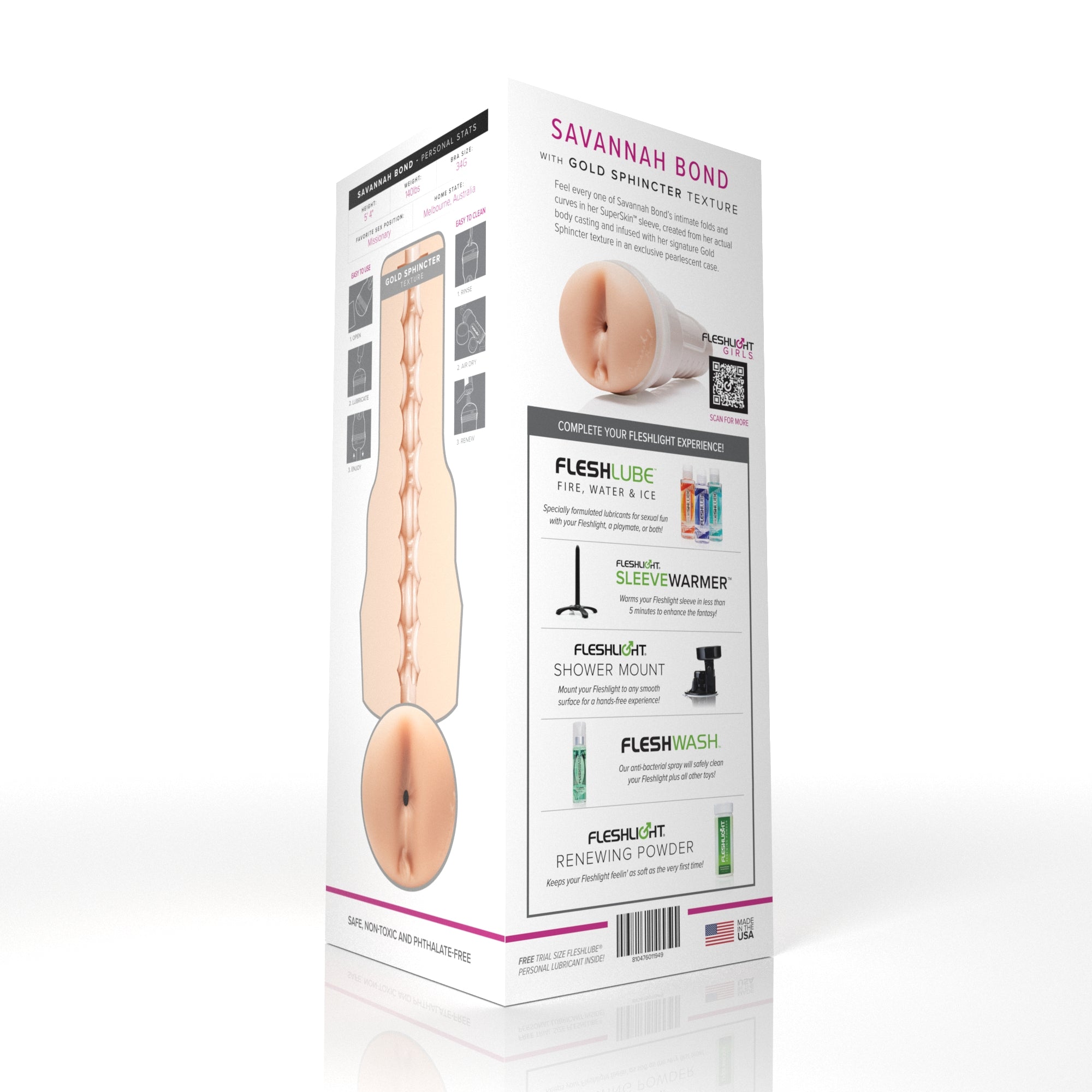 Savannah Bond Fleshlight From Australia With Love (Lady) With case Fleshlight
